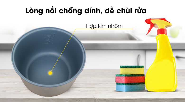 Nồi cơm điện Happycook 1.8 lít HCJ-1822