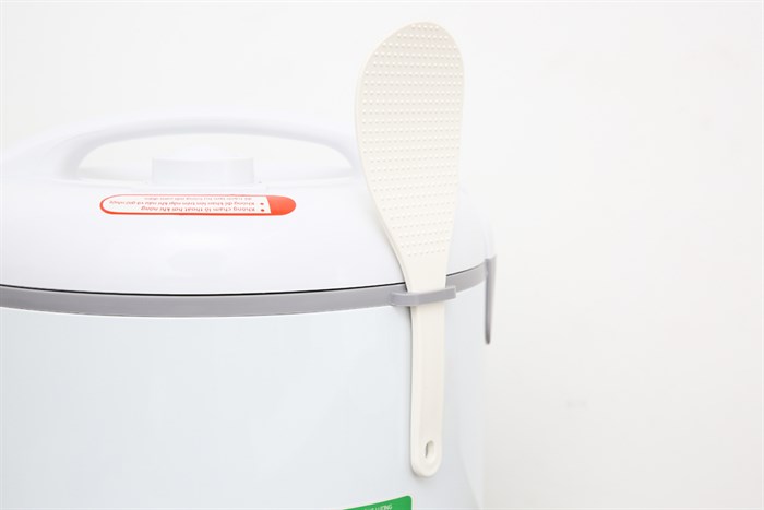 Nồi cơm nắp gài Happycook 1.8 lít HCJ-1822 Màu Trắng