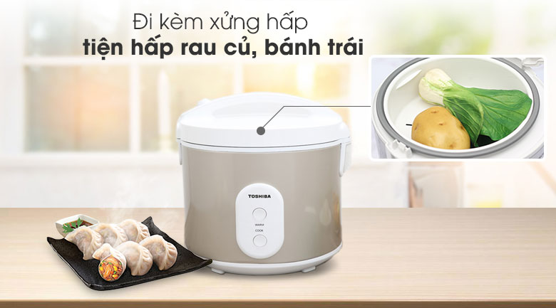 Nồi cơm điện Toshiba 1.8 lít RC-18JR1NV
