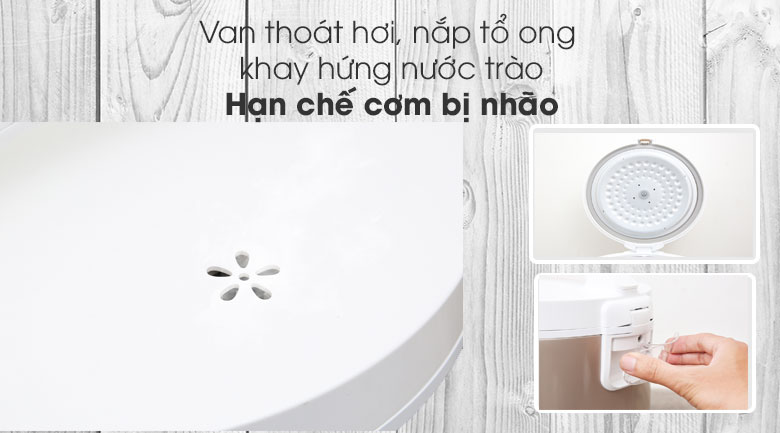 Nồi cơm điện Toshiba 1.8 lít RC-18JR1NV