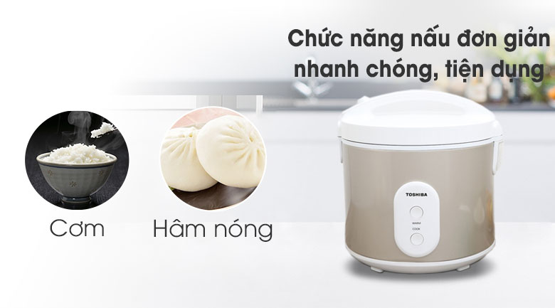 Nồi cơm điện Toshiba 1.8 lít RC-18JR1NV