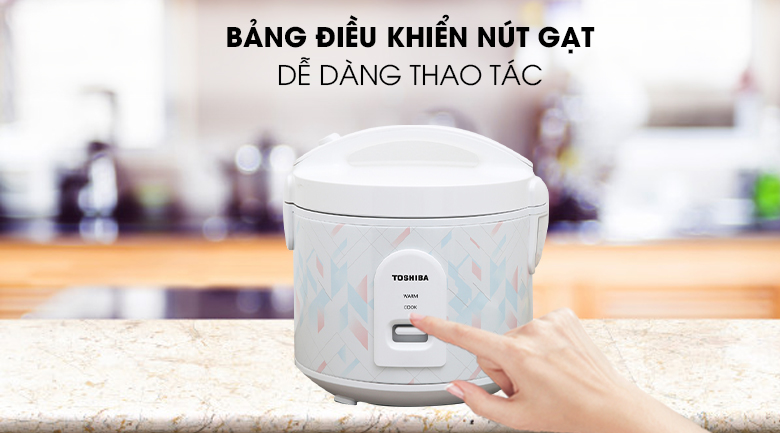 Nồi cơm điện 1 lít Toshiba RC-10JH1NV(P)