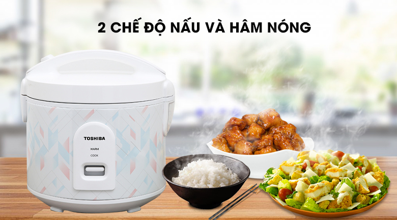 Nồi cơm điện 1 lít Toshiba RC-10JH1NV(P)