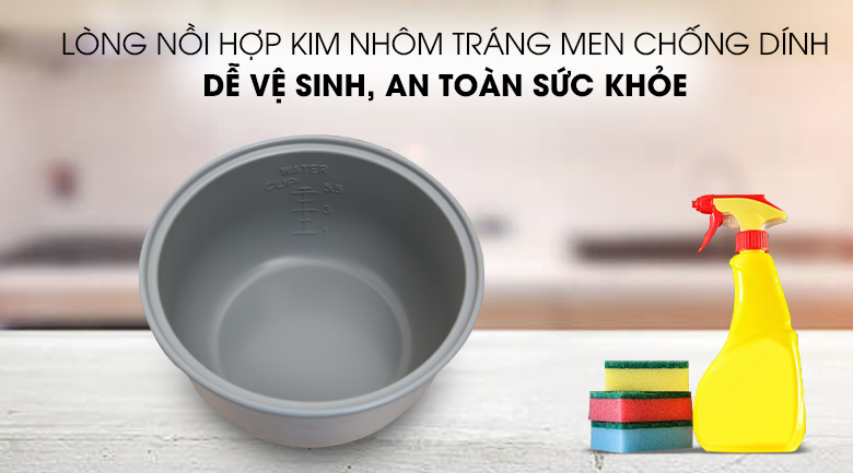 Nồi cơm điện 1 lít Toshiba RC-10JH1NV(P)