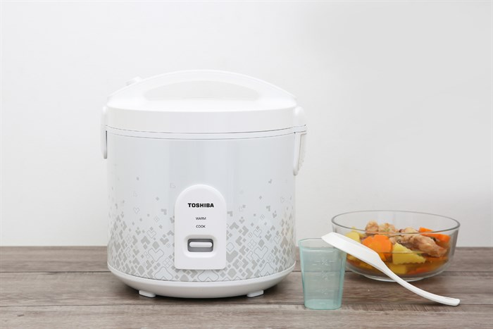 Nồi cơm điện 1.8 lít Toshiba RC-18JH1NV(G) Màu Trắng