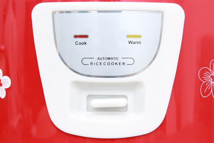 Nồi cơm niêu điện Mishio 1.8 lít MK-22 Màu Trắng - Đỏ