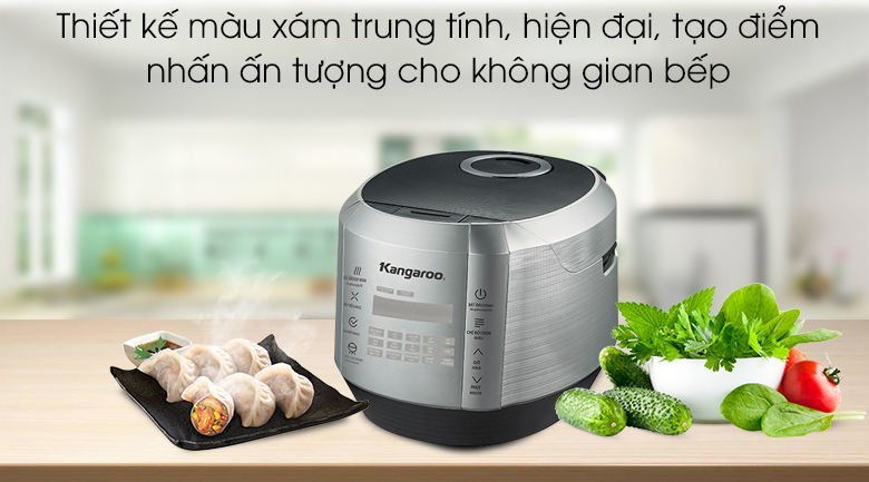 Nồi cơm điện tử Kangaroo 1.5 lít KG598