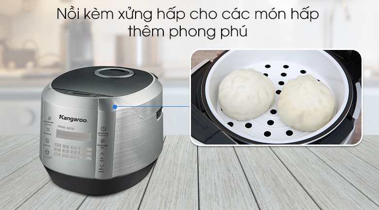 Nồi cơm điện tử Kangaroo 1.5 lít KG598