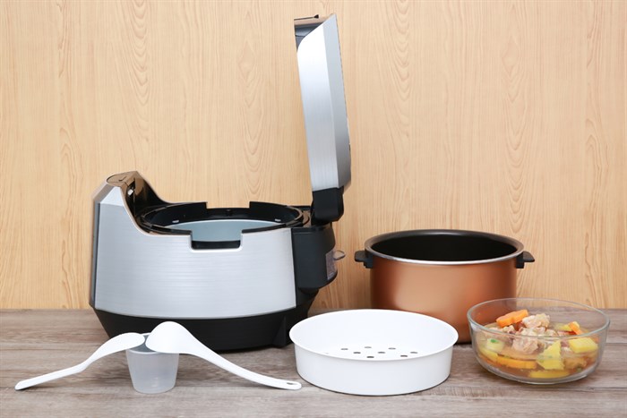 Nồi cơm điện tử Kangaroo 1.5 lít KG598 Màu Xám