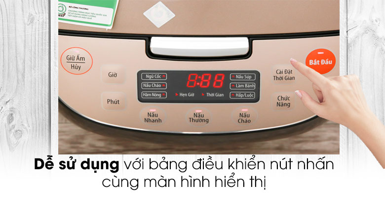 Nồi cơm điện tử Bluestone 1.5 lít RCB-5939