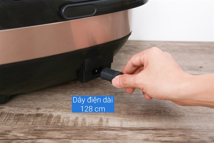 Nồi cơm điện tử Bluestone 1.5 lít RCB-5939 Màu Nâu