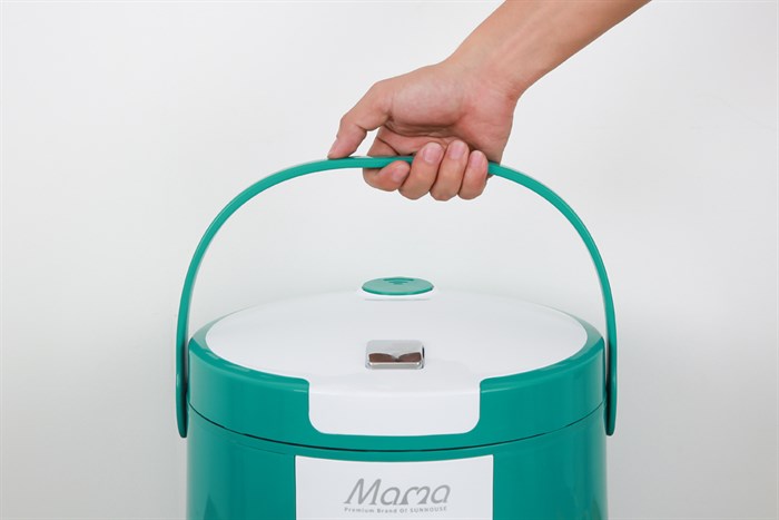 Nồi cơm nắp gài Sunhouse 1.8 lít SHD8658G Màu Xanh ngọc