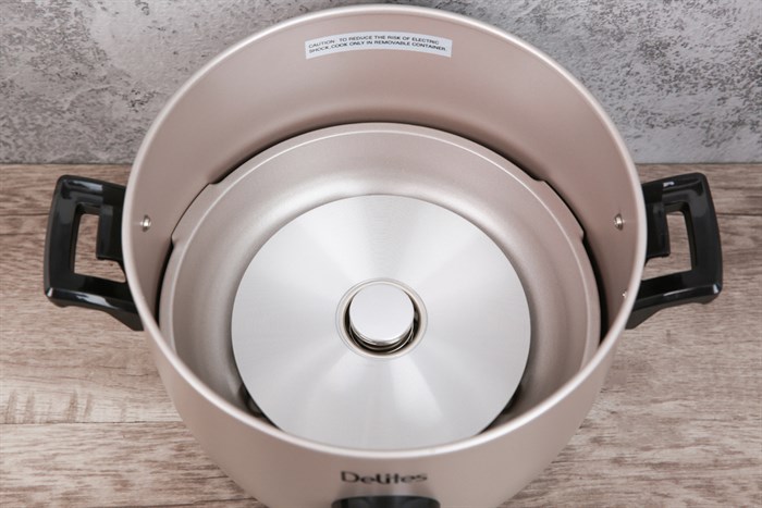 Nồi cơm nắp rời Delites 1.8 lít RC-10W003 Màu Nâu