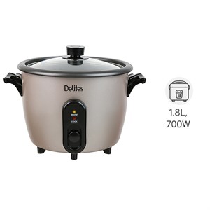 Nồi cơm nắp rời Delites 1.8 lít RC-10W003