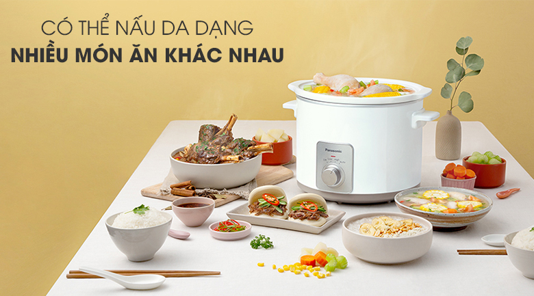 Đa dạng món ăn - nồi nấu chậm NF-N50ASRA