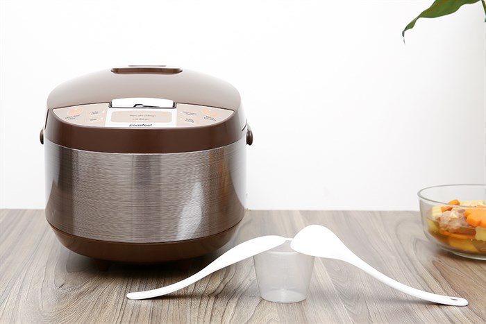 Nồi cơm điện tử Comfee 1.8 lít CR-FD1820C Màu Nâu