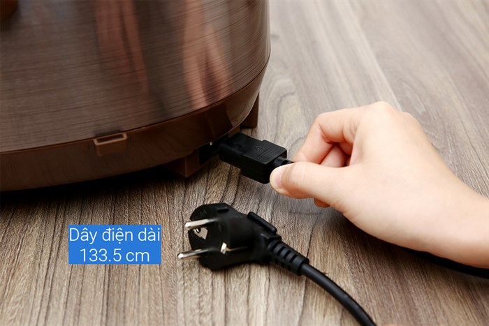 Nồi cơm điện tử Comfee 1.8 lít CR-FD1820C Màu Nâu