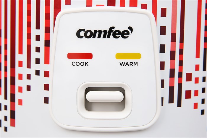 Nồi cơm nắp gài Comfee 1 lít CR-CM1020(D) Màu Trắng - Đỏ