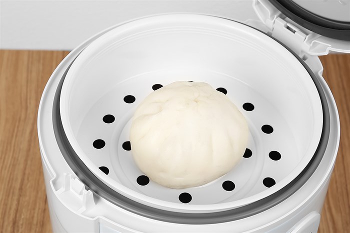 Nồi cơm nắp gài Toshiba 1 lít RC-10JH2PV(B) Màu Trắng - Xanh