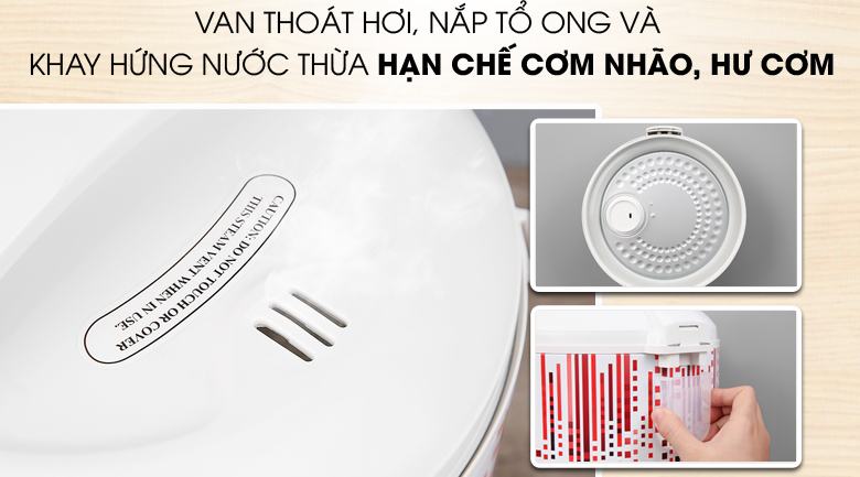 Nồi cơm cao tần Toshiba 1 lít RC-10IX1PV - 6