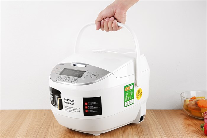 Nồi cơm điện tử Toshiba 1.8 lít RC-18DH2PV(W) Màu Trắng