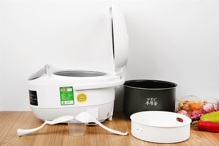 Nồi cơm điện tử Toshiba 1.8 lít RC-18DH2PV(W) Màu Trắng