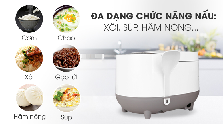 Nồi cơm điện tử Philips 1.8 lít HD4515 - 5