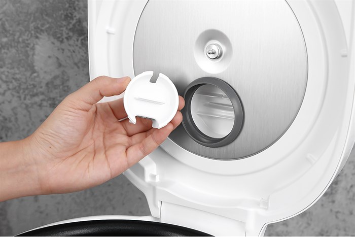 Nồi cơm điện tử Philips 1.8 lít HD4533 Màu Trắng