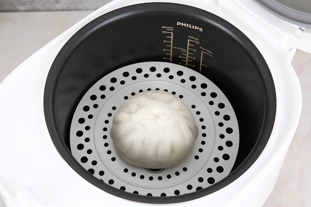 Nồi cơm điện tử Philips 1.8 lít HD4533 Màu Trắng