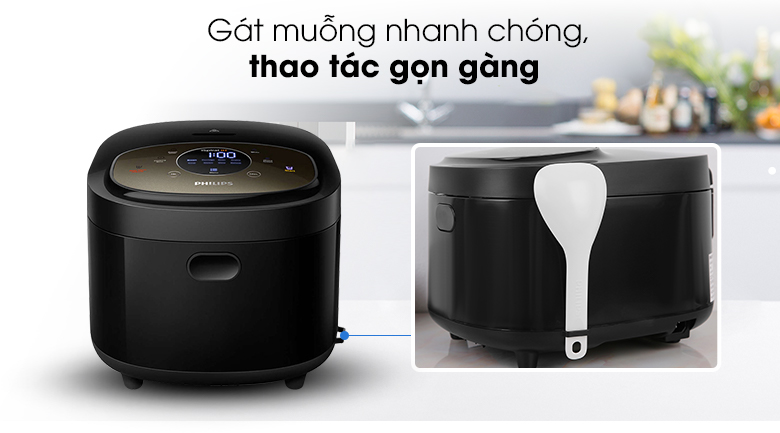 Nồi cơm cao tần Philips 1.5 lít HD4528