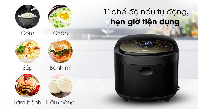Nồi cơm cao tần Philips 1.5 lít HD4528