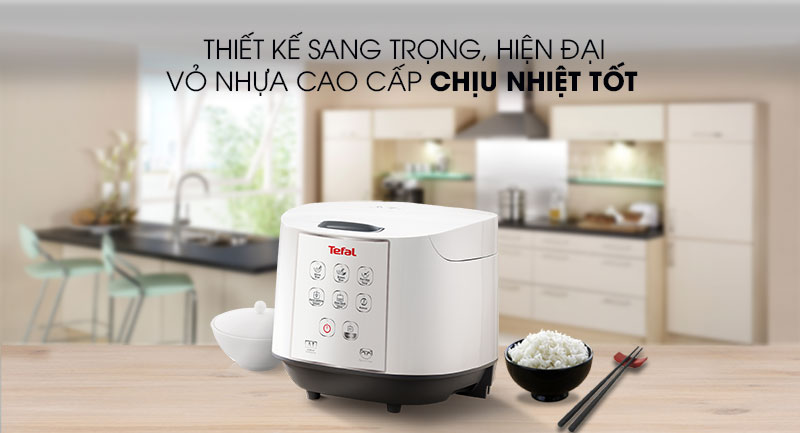 Nồi cơm điện tử Tefal 1.8 lít RK732168