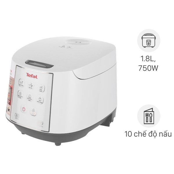 Nồi cơm điện tử Tefal 1.8 lít RK732168