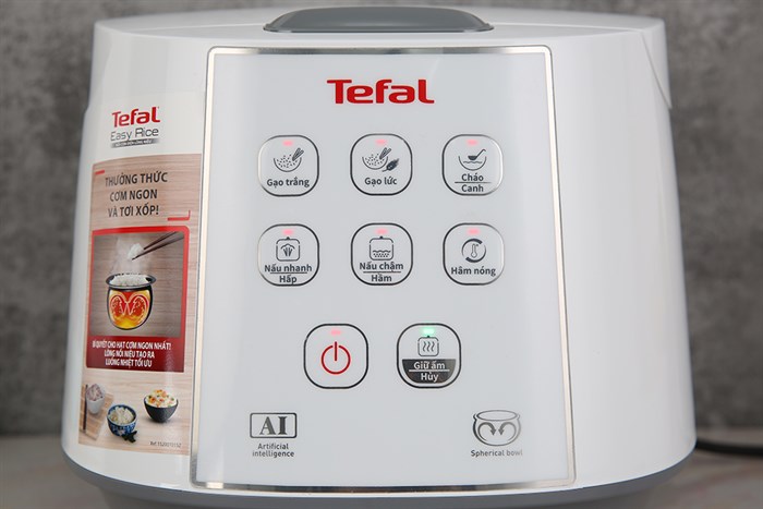 Nồi cơm điện tử Tefal 1.8 lít RK732168 Màu Trắng