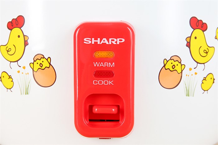 Nồi cơm điện nắp rời Sharp 2.2 lít KSH-D22SV-CH Màu Trắng