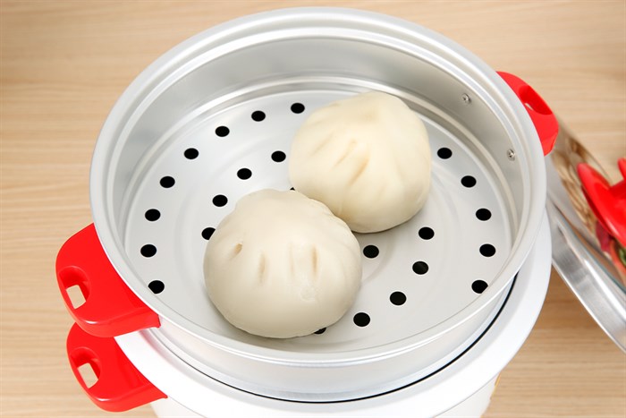 Nồi cơm điện nắp rời Sharp 2.2 lít KSH-D22SV-CH Màu Trắng