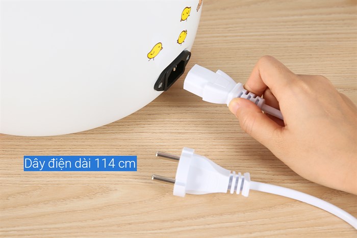 Nồi cơm điện nắp rời Sharp 2.2 lít KSH-D22SV-CH Màu Trắng