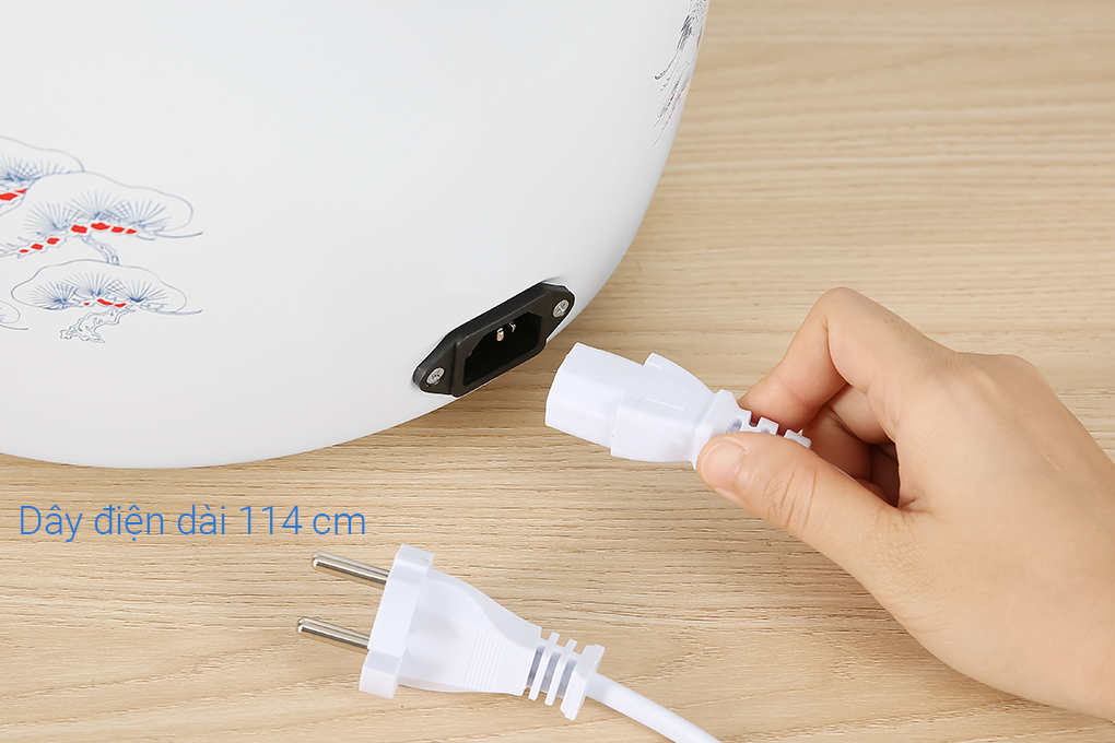 Nồi cơm điện nắp rời Sharp 2.8 lít KSH-D28SV-CR Màu Trắng