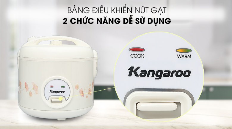 Nồi cơm nắp gài Kangaroo 1.8 lít KG18RC3 - 11