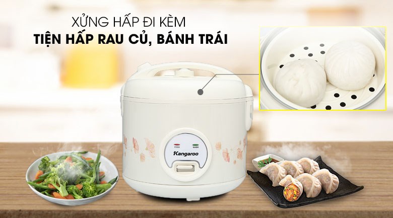 Nồi cơm nắp gài Kangaroo 1.8 lít KG18RC3 - 16