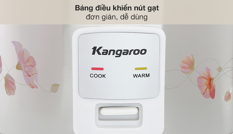 Bảng điều khiển - Nồi cơm điện nắp gài Kangaroo 1.8 lít KG18RC3