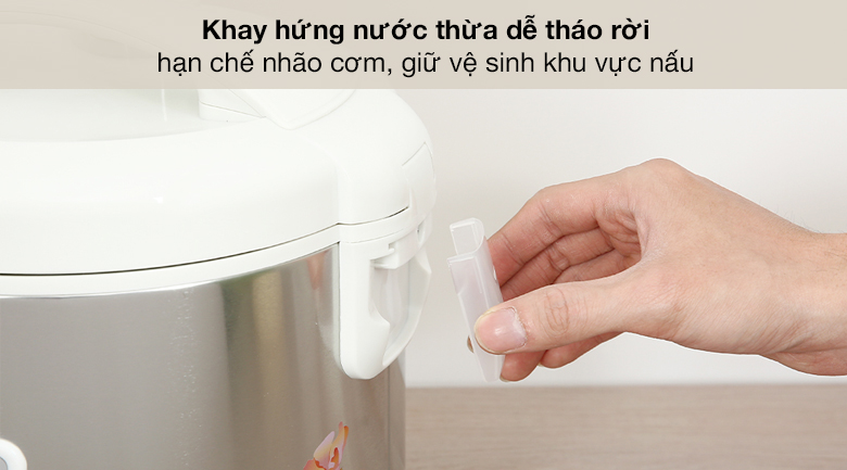 Khay hứng nước thừa - Nồi cơm điện nắp gài Kangaroo 1.8 lít KG18RC3