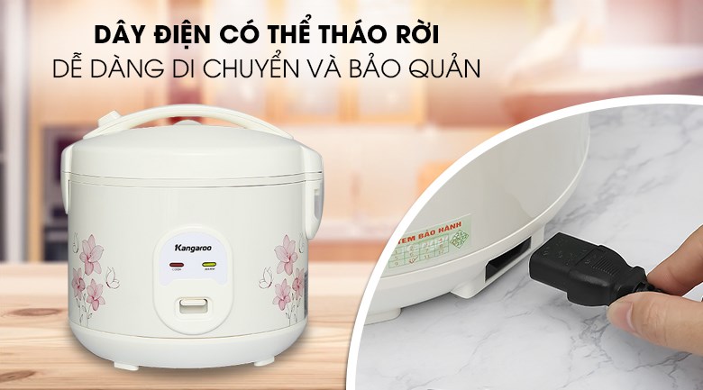 Bảng điều khiển Nồi cơm điện nắp gài Kangaroo 1.2 lít KG12RC1