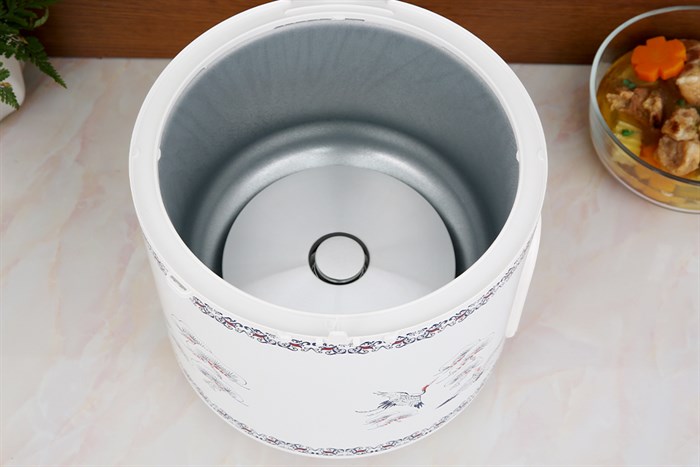 Nồi cơm nắp gài Sharp 1.8 lít KS-183TJV-CR Màu Trắng