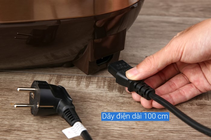 Nồi cơm cao tần Sharp 1.8 lít KS-IH191V-GL Màu Vàng đồng