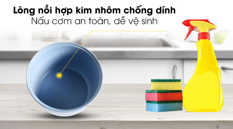 Nồi cơm nắp gài Happycook HCJ-180V 1.8 lít