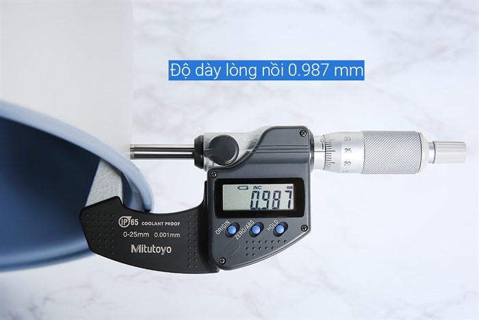 Nồi cơm nắp gài Happycook 1.8 lít HCJ-180V Màu Trắng - Đen