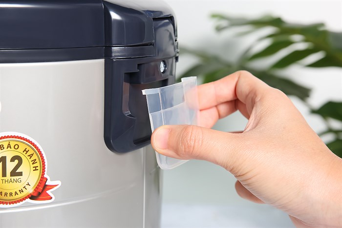 Nồi cơm nắp gài Happycook 1.8 lít HCJ-180V Màu Trắng - Đen