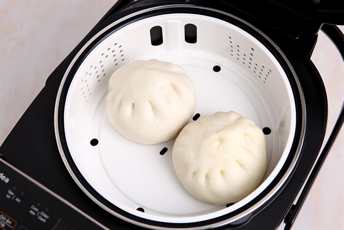 Nồi cơm cao tần Midea 1.8 lít MB-HS5008 Màu Hồng Gold