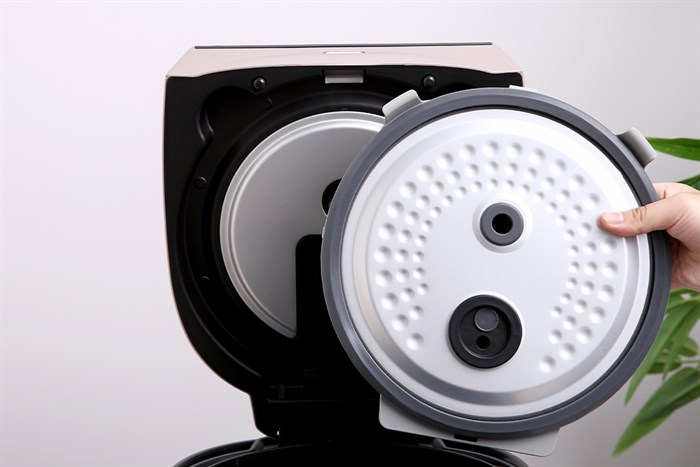 Nồi cơm cao tần Midea 1.8 lít MB-HS5008 Màu Hồng Gold